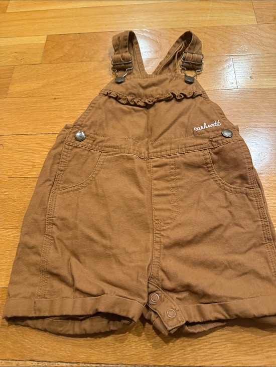 Carhartt Other - Carhartt girls overalls shorts size 18 months.
